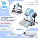 Selladora p/pouch doble S279 - BIOPACK acero Inox - Dabi Atlante