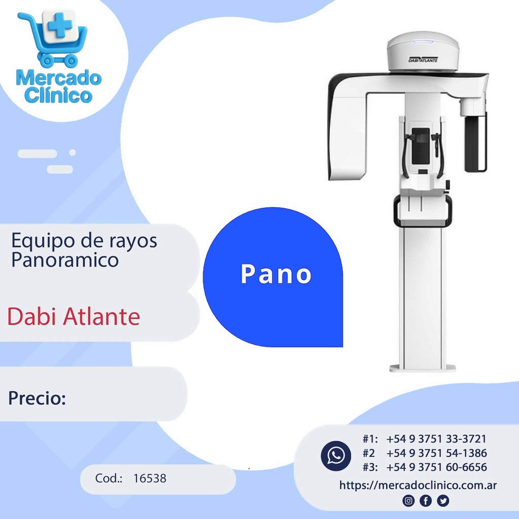 Equipo de rayos panorámico - Dabi Atlante