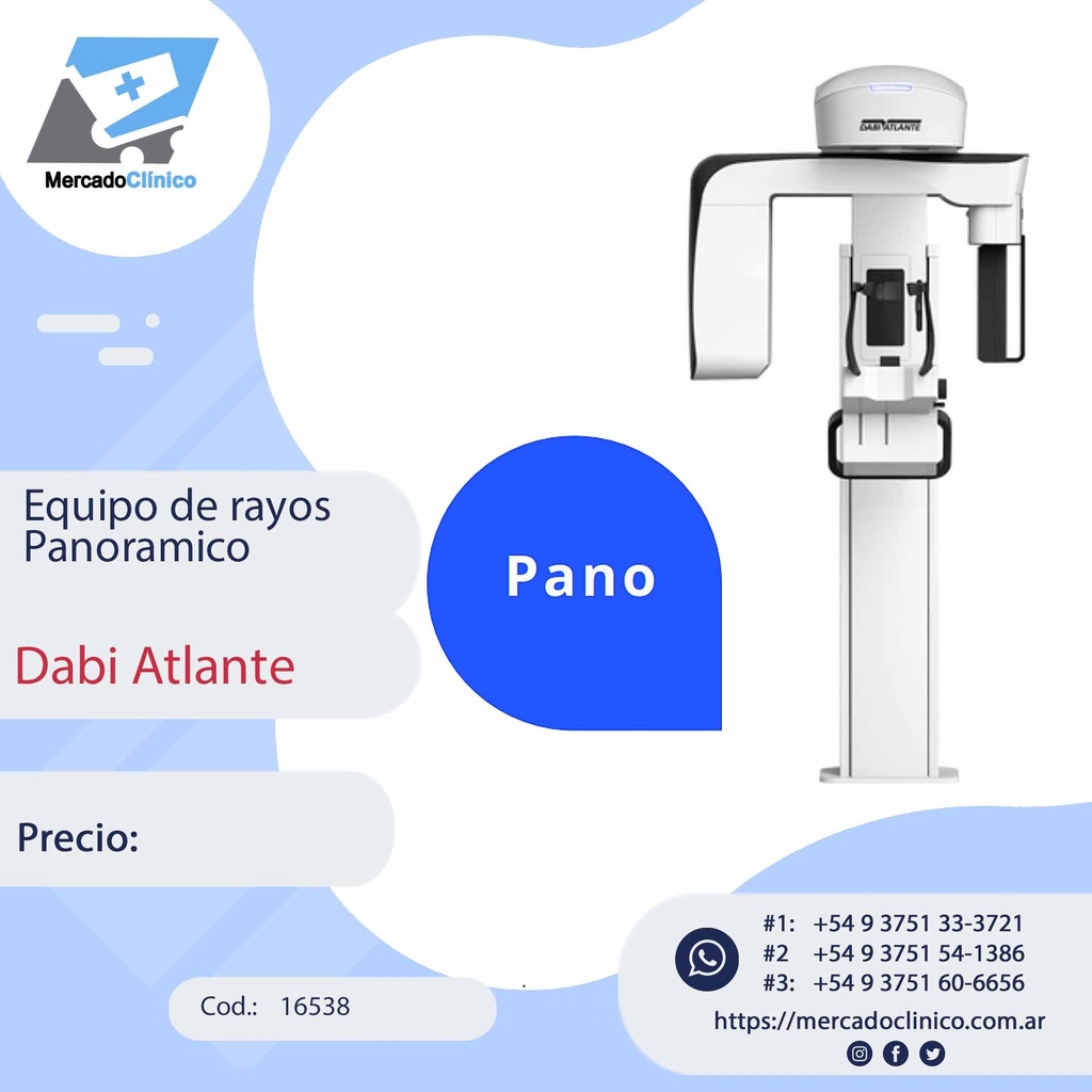 Equipo de rayos panorámico - Dabi Atlante