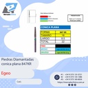 Piedras Diamantadas Cónica plana 847KR - Egeo /  Smdent