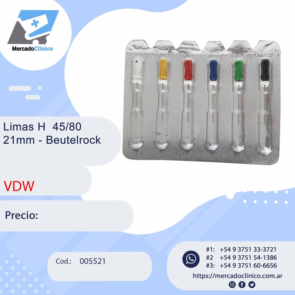 Limas H  45/80 - 21mm - Beutelrock - VDW