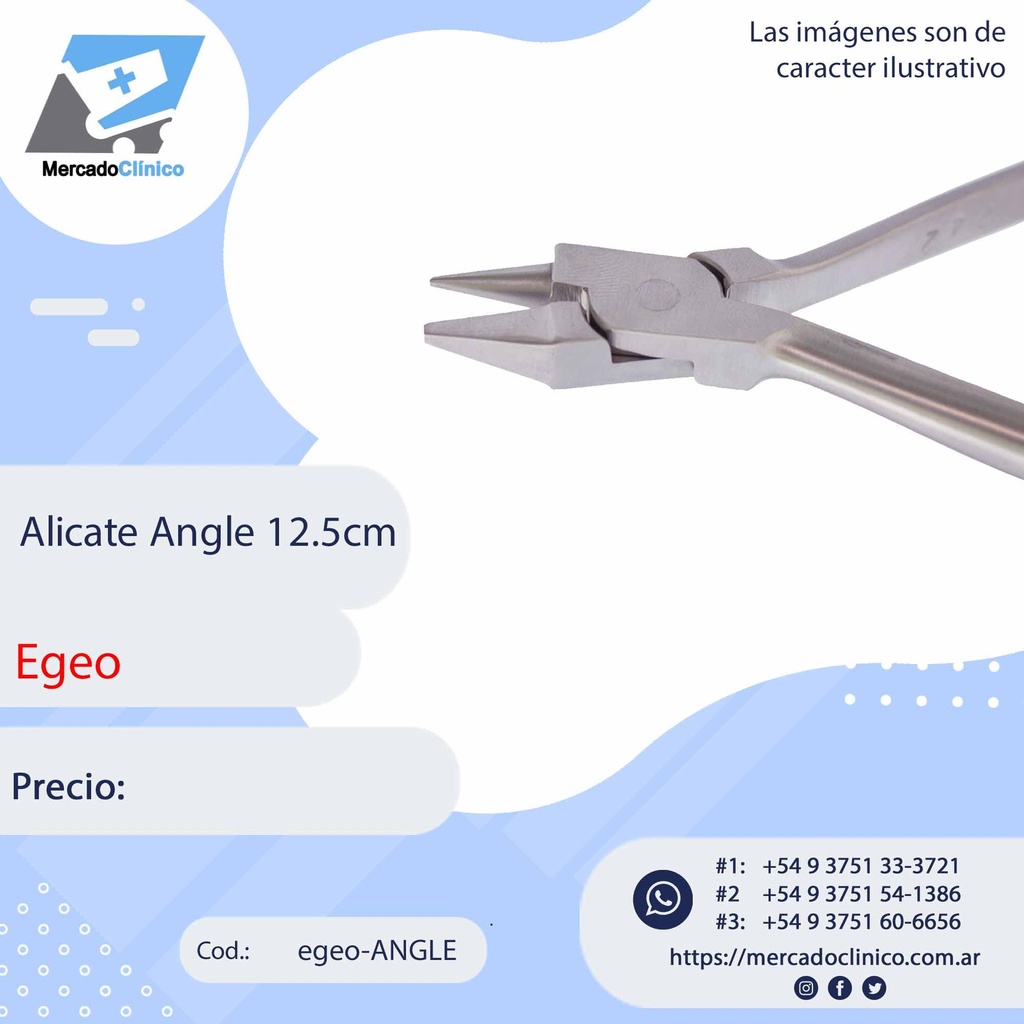 Alicate Angle 12.5 - Egeo