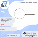 Espejos bucales 22 mm plano - Egeo