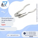Pinza perforadora de goma dique - Ivory - Egeo