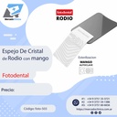 Espejo De Cristal de Rodio con mango - 503 -Fotodental