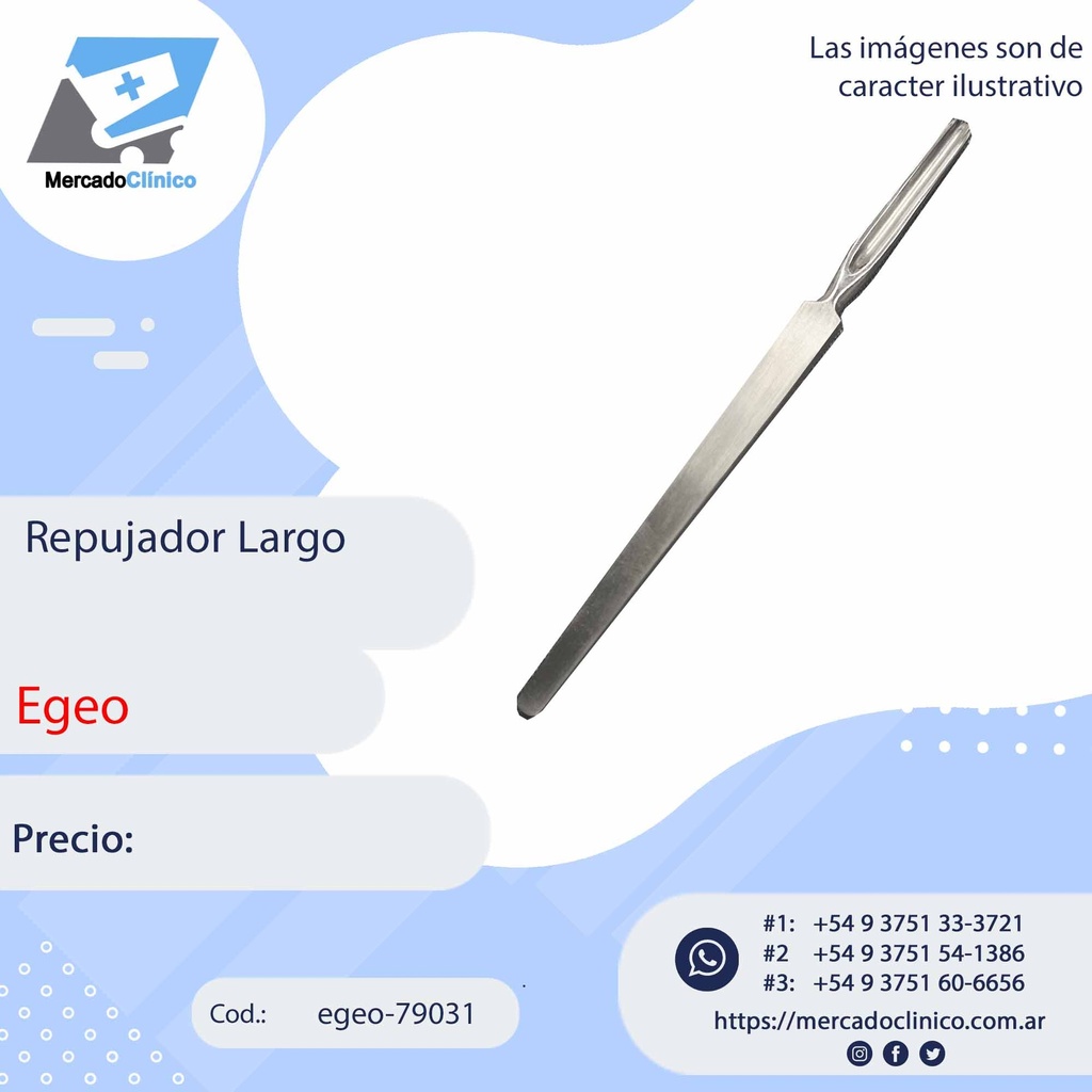 Repujador largo - Egeo