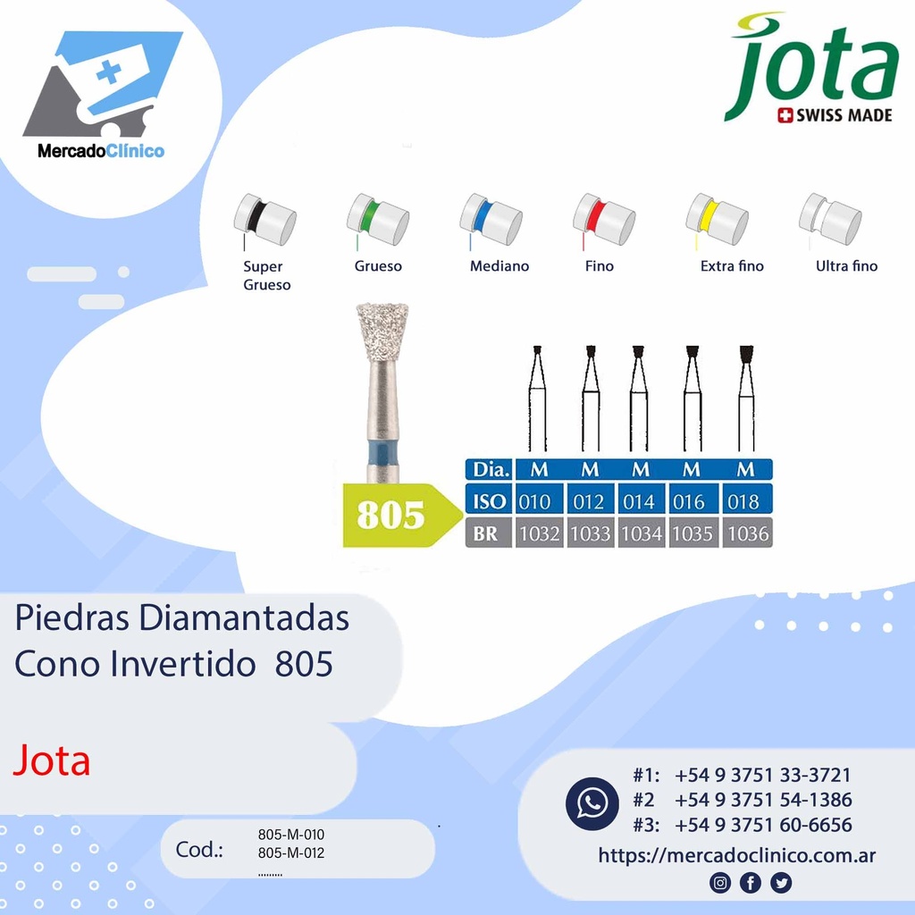 Piedras diamantadas- redondas 801 - x unidad- Jota (copia)