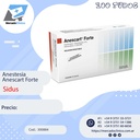Anestesia - Anescart Forte - 100 unidades - CARTICAINA 4%  -Sidus