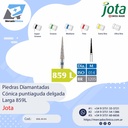 Piedras diamantadas- Cónica puntiaguda, delgada LARGA  859L - x unidad - Jota