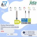 Piedras diamantadas- Torpedo cilíndrica  -  869 - x unidad - Jota (copia)