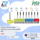 Piedras diamantadas- Torpedo cilíndrica  -  881 - x unidad - Jota