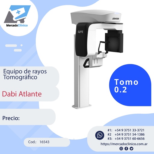 [16543] Equipo de rayos Tomográfico - Dabi  Atlante
