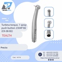 Turbina torque, 1 spray - push button 2304P-B2 (CK-08-B2) - TEALTH