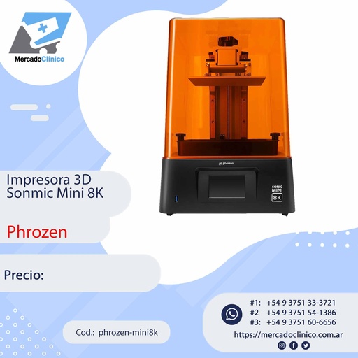 [phrozen-mini8k] Impresora 3D Sonic Mini 8k - Phrozen