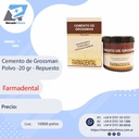Cemento de Grossman Polvo - 20 gr - Repuesto - FARMADENTAL