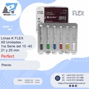 Limas K FLEX 15 al 40 (primer Serie)- X6 Unidades - 21 o 25 mm - Perfect