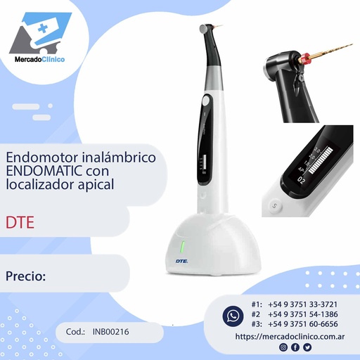 [INB00216] Endomotor inalámbrico ENDOMATIC con  localizador apical - DTE