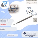 Aplicador de ligadura elástica - Metálico - Morelli
