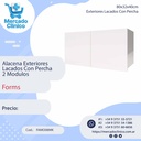 Alacena Exteriores  Lacados Con Percha  2 Módulos - Forms