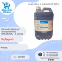 Desinfectante p/ instrumentos  BACTEROL - 5 Litros - Tedequim