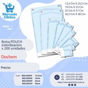 Bolsa POUCH esterilización - x 200 unidades - Dochem