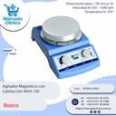 Agitador Magnetico con  Calefacción MSH 130 - Boeco