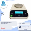Balanza digital 2kg a 0,1  mod BKN 8013 - Biokan