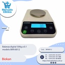 Balanza digital 500g a 0.1  modelo BKN 8012 - Biokan