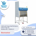 Cabina de Seguridad Biológica,  Clase II Tipo A2.  Modelo BSC-1300IIA2-X - Biosmartest