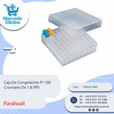 Caja De Congelacion P/ 100  Crioviales De 1.8 (PP) - Paralwall