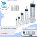 Jeringa Luer Slip Sin Aguja  Latex Free - Euromix (copia)
