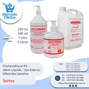 Clorhexidina al 4% - Jabon Líquido - Uso Externo Diferentes tamaños - Sertex