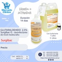 GLUTARALDEHIDO  2,5% Surgibac G - desinfectante  de nivel medio/alto - Surgibac