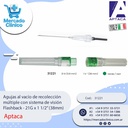 Agujas al vacío de recolección múltiple con sistema de visión Flashback - 21G x 1 1/2” (38mm) - Aptaca