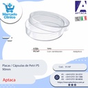 Placas / Cápsulas de Petri PS 90mm