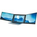 Monitor Portatil Dual Satellite A-DM1501 15.6" FHD para Notebook de 16” - Negro