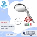 Espejo de rodioN° 5 doble cara - 12 unidades - Medesy