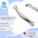 Contra ángulo 20:1 con Irrigación  externa - Westcode