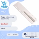 Regla milimetrada de aluminio - Dochem