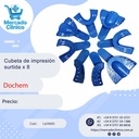 Kit de cubetas Plasticas (#1 al #8) - Dochem