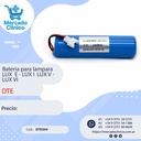 Bateria para lampara  LUX  E / LUX I / LUX V / LUX VI - DTE