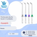 Puntas para ducha  bucal x 4 unidades - Aquapick