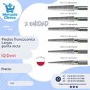 Piedras Troncoconica Largas - punta recta - IQ Dent