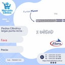 Piedras Cilíndrica Larga - punta recta - Fava