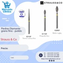 Piedra diamante grano fino - pulido - Strauss & Co
