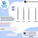 Piedras Diamante Troncoconicas largas punta redondeada - Strauss & Co