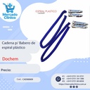 Cadena p/ Babero de espiral plástico - Dochem
