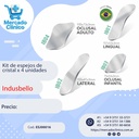 Kit de espejos de cristal x 4 unidades - Indusbello