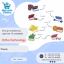 Cera p/ ortodoncia caja trae 10 unidades - Ortho Technology