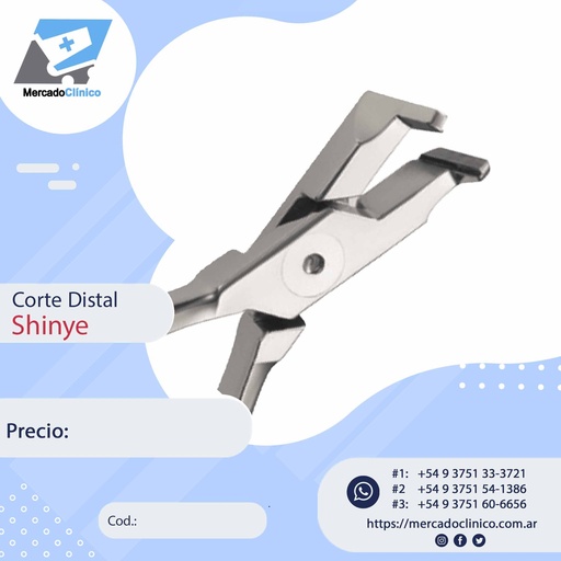 [Shinye3] Alicate de CORTE DISTAL MINI - SHINYE
